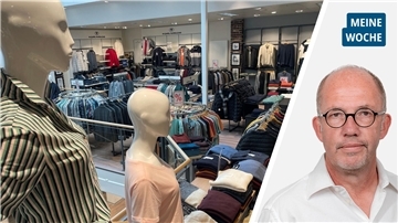 Geschäftsschließungen in Nordenham: Wir haben es selbst in der Hand Schaufensterpuppen in einem Modegeschäft. Das Modehaus Büsing Nordenham schließt im Sommer 2026.