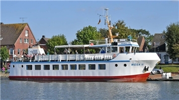 Bis die „Wega II“ wieder mit Passagieren an Bord auf die Nordsee rausfahren kann, wird es noch eine Weile dauern.