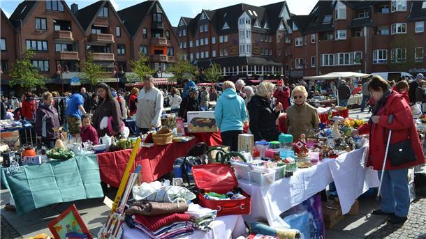 Bis um 22 Uhr kann am 6. Mai beim Norflo auf dem Nordenhamer Marktplatz und dem Jahnplatz gefeilscht werden.