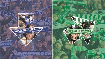 Bittere Zeiten beim HSV, bei Werder Bremen sieht es dagegen nach Rettung in letztter Sekunde aus.