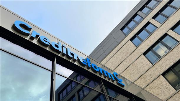 Blick auf die Creditreform-Zentrale in Neuss.