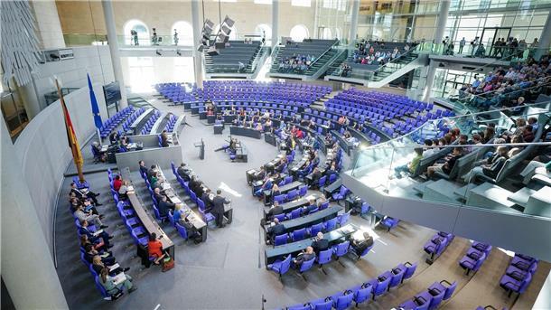 Blick in den Deutschen Bundestag (Symbolbild).