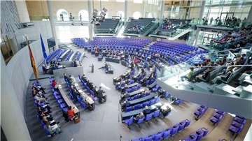 Blick in den Deutschen Bundestag (Symbolbild).