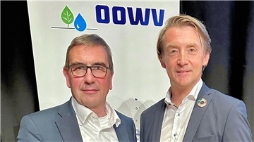 Der Vorsteher und der Geschäftsführer des OOWV