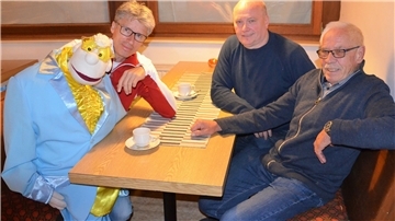 Besprechung mit Werner Momsen