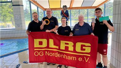 Bodo und Andreas Pachal, Stefanie und Ingeburg Hampel sowie Florian Pachal (von links) organisierten in Nordenham die Aktionstage.