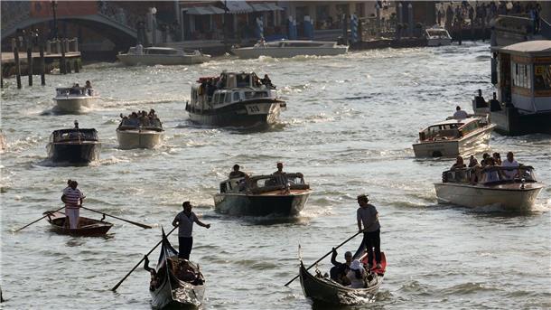 Venedig soll Blitzer für Boote bekommen Boote in Venedig müssen sich in Zukunft an Blitzer gewöhnen.