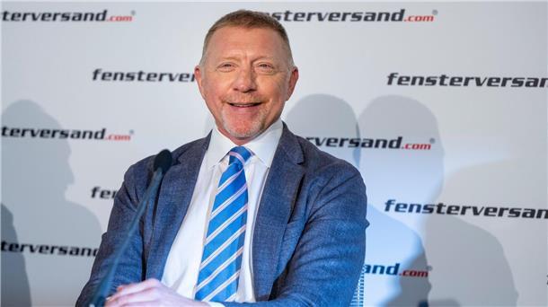 Boris Becker kehrt als Werbefigur und Unternehmer zurück Boris Becker macht in Zukunft Werbung für einen Online-Fensterhändler.