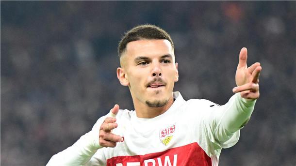 Dank Neuzugängen: VfB gelingt Europa-League-Start gegen Vigo Bouanani erzielte per Heber seinen ersten Pflichtspieltreffer für den VfB.