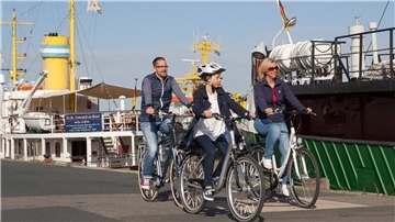 Bremerhaven-Routen für Outdoor-Fans: Die Seestadt ist jetzt auf der digitalen Plattform der Outdooractive AG vertreten.