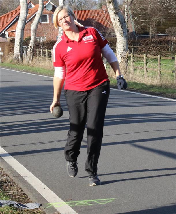 Brigitte Sanders vom KBV Reitland