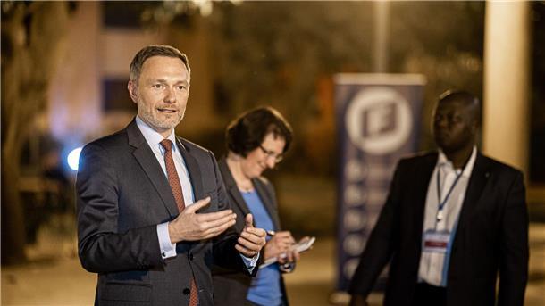 Lindner bei Bundeswehr in Mali: „Tragen große Verantwortung“ Bundesfinanzminister Christian Lindner in Bamako.