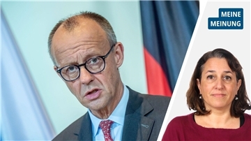 Kommentar von Mey Dudin zum Stopp der Waffenlieferungen an Israel.