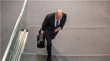 Bundeskanzler Olaf Scholz kommt zur UN-Klimakonferenz.
