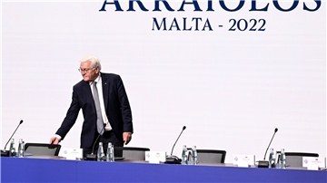 Bundespräsident Frank-Walter Steinmeier hat am Treffen der Arraiolos-Gruppe in Valletta teilgenommen.