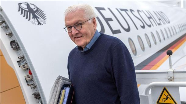 Steinmeier in Brasilien: Treffen mit neuem Präsidenten Lula  Bundespräsident Frank-Walter Steinmeier ist nach Brasilien geflogen.