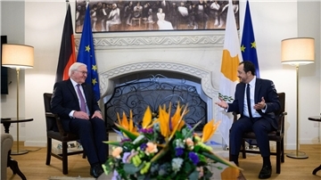 Bundespräsident Steinmeier besucht Zypern - 20 Jahre nach dem Beitritt des Landes zur Europäischen Union und 50 Jahre nach der Teilung der Insel.