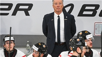 Bundestrainer Harold Kreis zeigte sich nur mit dem Abschluss beim Deutschland Cup zufrieden.
