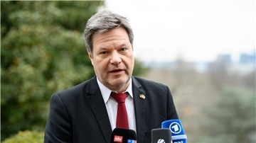 Bundeswirtschaftsminister Robert Habeck ist nach Washington gereist.