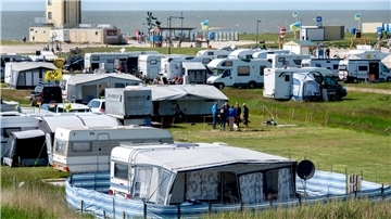 Campingplätze wie in Butjadingen waren auch in der Pandemie gefragt. Deshalb hat es die Küstenregion bei den Umsatzeinbußen weniger hart getroffen als das Binnenland.