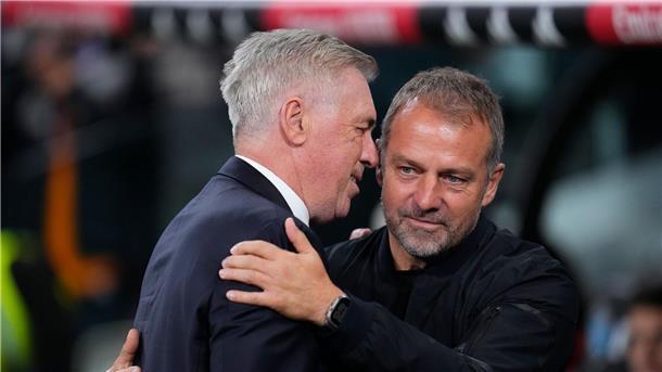 Ancelotti sauer auf Flicks Co-Trainer Sorg: Kein Gentleman Carlo Ancelotti (l.) hatte mit Hansi Flick kein Problem, wohl aber mit dessen Assistenten Marcus Sorg.