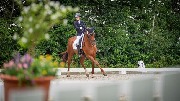 Ein Allround-Talent und ein Triple bei den Elmloher Reitertagen Carlotta Kopitzki und Doc’s Delight erhielten eine starke Wertnote von 9,0.