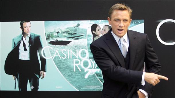 Vor 70 Jahren erschien der erste James-Bond-Roman „Casino Royale“ mit Daniel Craig als James Bond kam erst 2006 in die Kinos.
