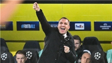 Celtic-Trainer Brendan Rodgers empfängt RB Leipzig in der Königsklasse.