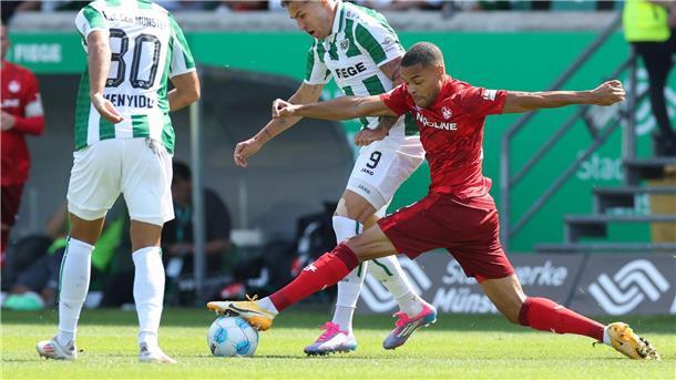 Kaiserslautern gewinnt biederes Spiel in Münster Chancen waren in der Partie zwischen Münster und Kaiserslautern Mangelware.