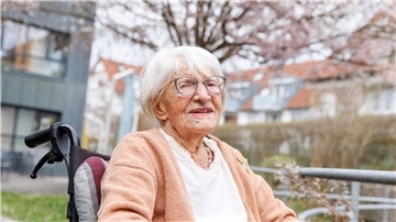Charlotte Kretschmann ist mit 113 Jahren die älteste Frau in Baden-Württemberg.