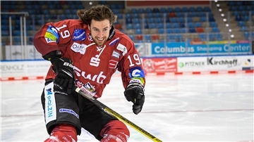 Chris Hilbrich erzielte sein erstes Saisontor für die Fischtown Pinguins.