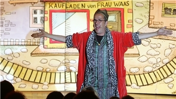 Christian Berg bei der Premiere der Neufassung des Musicals „Jim Knopf und die Wilde 13“.