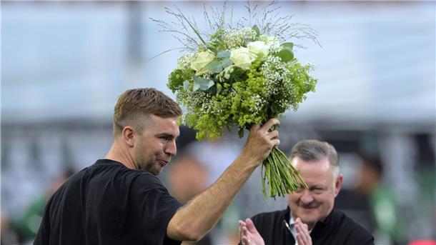 Christoph Kramer (l) wurde in Mönchengladbach verabschiedet.