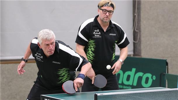 Christoph Szelinski und Michael Burhop vom TTC Waddens