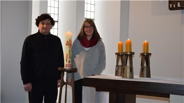 Christopher Iven und Christiane Wittrock