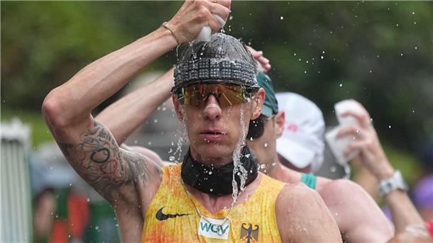 Christopher Linke belegte über die 35 Kilometer im Gehen den 14. Platz.