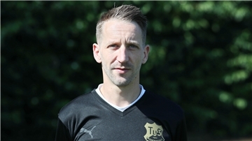 Christopher Nickel vom Fußball-Kreisligisten TuS Jaderberg