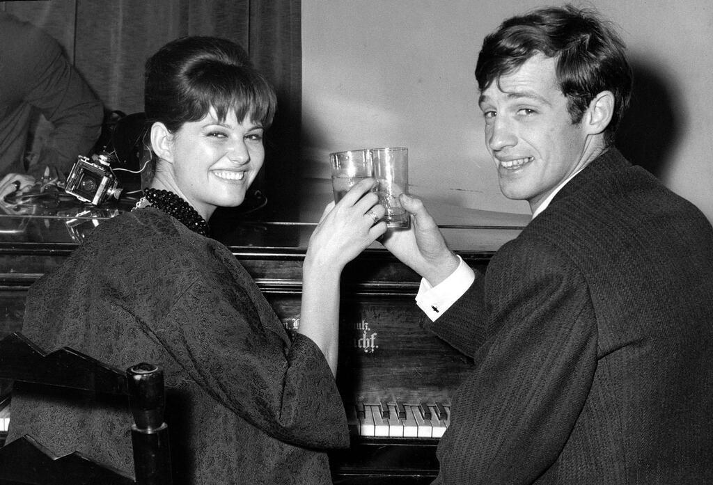Claudia Cardinale arbeitete unter anderem mit Schauspieler Jean-Paul Belmondo zusammen. (Archivbild von 1960)