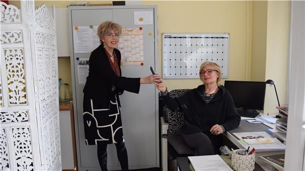 Claudia Marhenke-Maybaum, Psychoonkologin (links), und Ute von Leutsch stehen Hilfesuchenden im Verein Lichtblicke zur Seite.