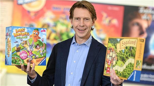 Clemens Maier ist seit 2017 der Vorstandsvorsitzende des Spieleherstellers. (Archivbild) 