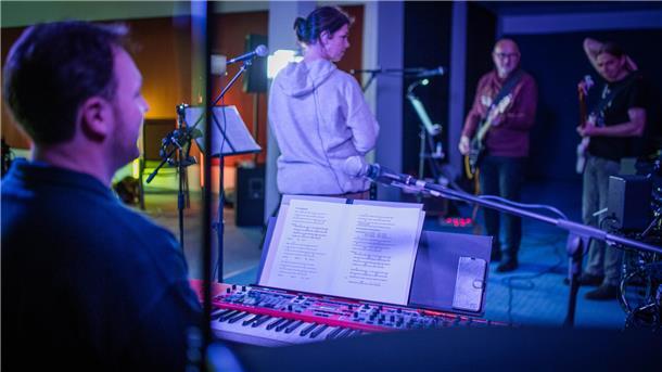 Colja Cordes am Stagepiano.