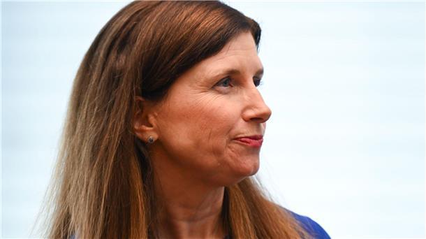 Commerzbank-Chefin Bettina Orlopp will die Eigenständigkeit des Frankfurter Dax-Konzerns verteidigen. (Archivbild)
