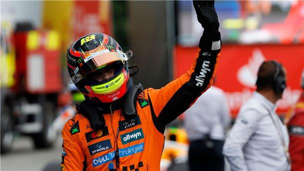 Piastri auf Pole - Lewandowski-Beistand hilft Verstappen Cool und schnell: Pole-Mann Oscar Piastri.