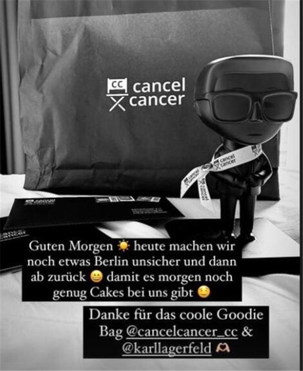 Cooles Goddies gab es auch für „Cakes & Bowls“ und nach einer Tour durch Berlin geht es wieder nach Bremerhaven.