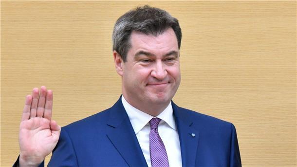 Bayern: Raue Töne und Kampfansagen nach Söder-Wahl CSU-Chef Markus Söder ist erneut als bayerischer Ministerpräsident gewählt worden.