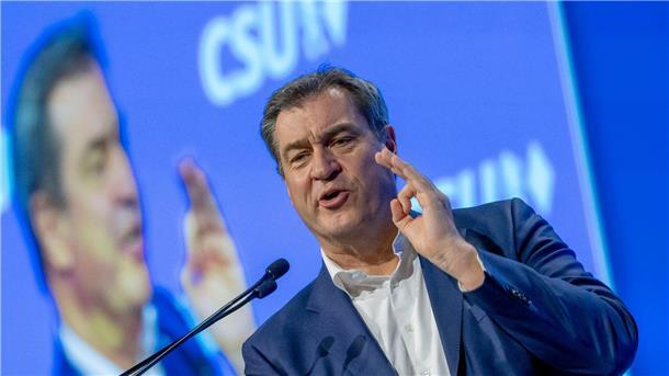 Kritik an Söder nach Plädoyer für neue große Koalition CSU-Chef Markus Söder: „Schwarz-Grün wollen wir jedenfalls nicht.“