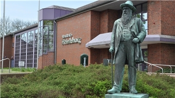 Die Stadthalle Friedeburg in Nordenham