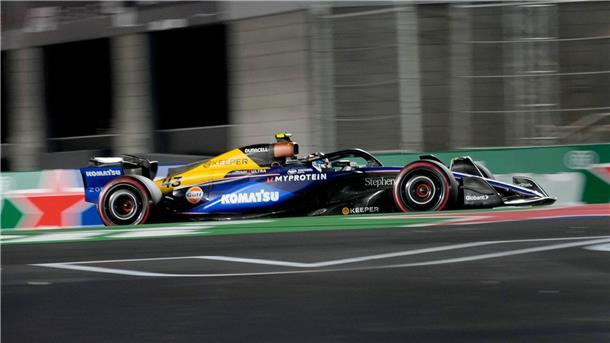 Colapinto-Start in Las Vegas offen: Quali-Crash mit über 50G Da war der Williams von Franco  Colapinto noch ganz.