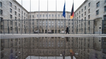 Daas Bundesfinanzministerium in Berlin.