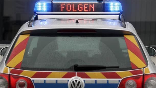 Polizeiauto mit Blaulicht